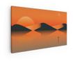 Vászonkép, Orange Bird Lake 01, 100x200 cm thumbnail 1