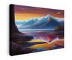 Vászonkép, Orange Sky Lake, 50x70 cm thumbnail 1