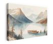 Vászonkép, Pastel Lake View, 70x100 cm thumbnail 1