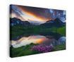 Vászonkép, Purple Flower Lake, 90x140 cm thumbnail 1