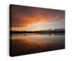 Vászonkép, Simple Sunset Lake, 40x60 cm thumbnail 1