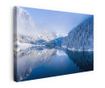 Vászonkép, Snowy Mountains Lake, 90x140 cm thumbnail 1