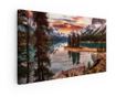 Vászonkép, Sunset Lake View, 80x160 cm thumbnail 1