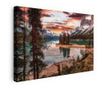 Vászonkép, Sunset Lake View, 90x140 cm thumbnail 1