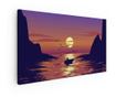 Vászonkép, Sunset Scenery View, 60x120 cm thumbnail 1