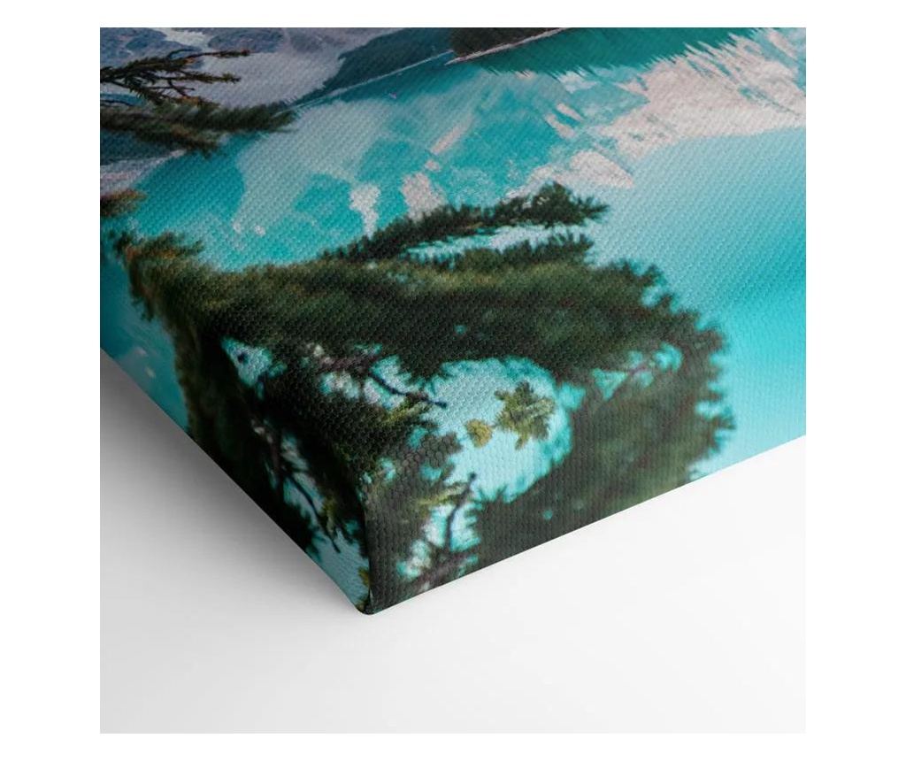 Vászonkép, Turqoise Lake, 70x100 cm - 3