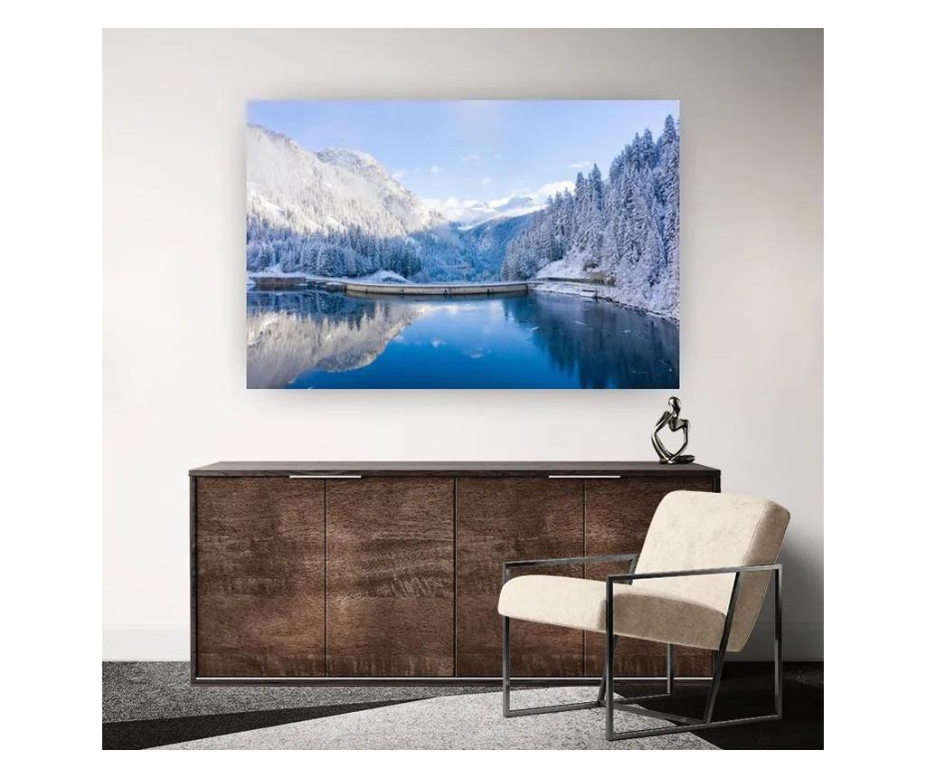 Vászonkép, White Mountain Lake, 70x100 cm - 2
