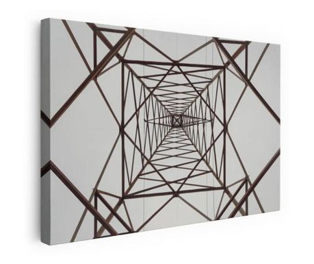 Vászonkép, Geometric Pillar, 80x120 cm