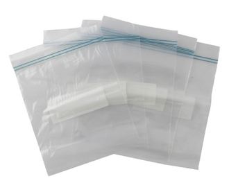 Set de pungi reutilizabile și resigilabile, transparente, cu fermoar ziplock, 17.5x20 cm, plastic, 50 buc  17.5x23x0.2 cm