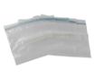 Set de pungi reutilizabile și resigilabile, transparente, cu fermoar ziplock, 17.5x20 cm, plastic, 50 buc 17.5x23x0.2 cm