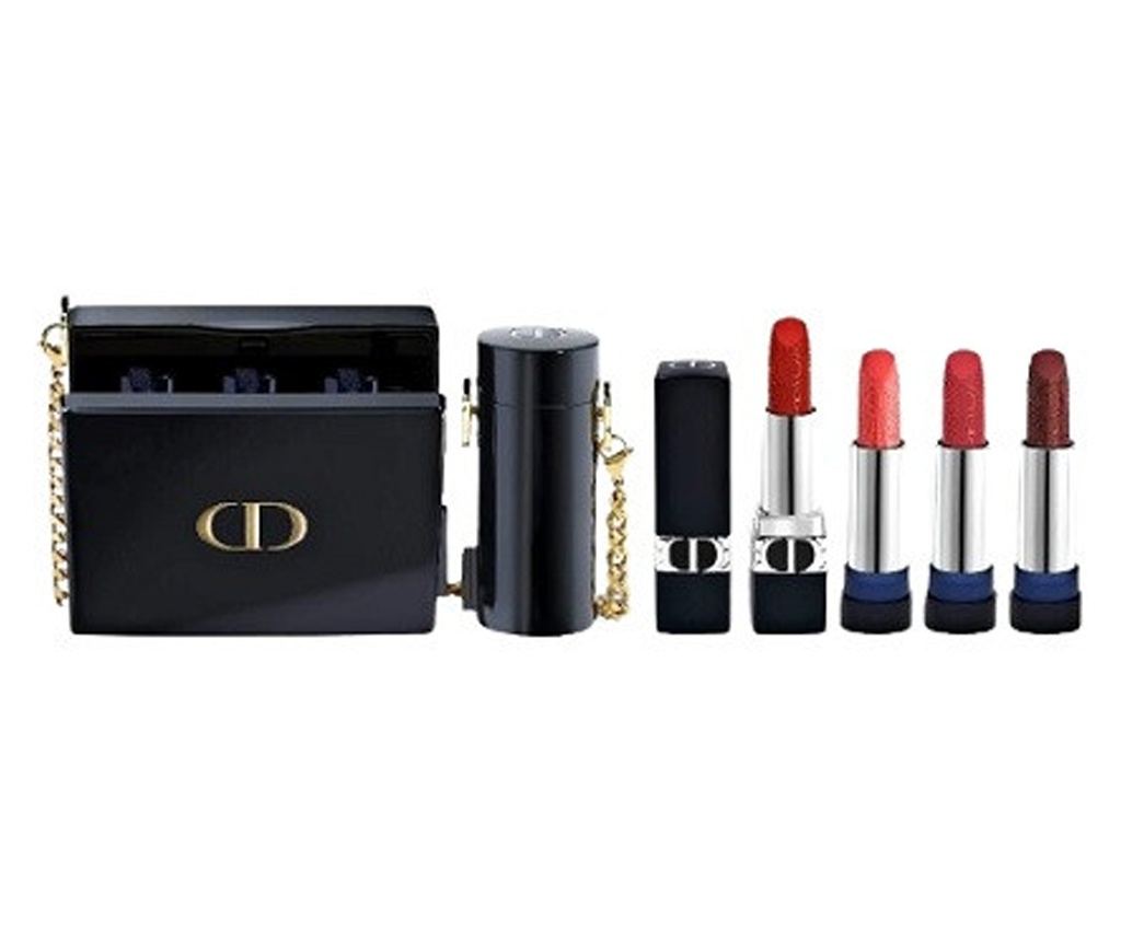 Set 4 Ruj de buze, Dior, Rouge Dior Minaudiere, Limited Edition