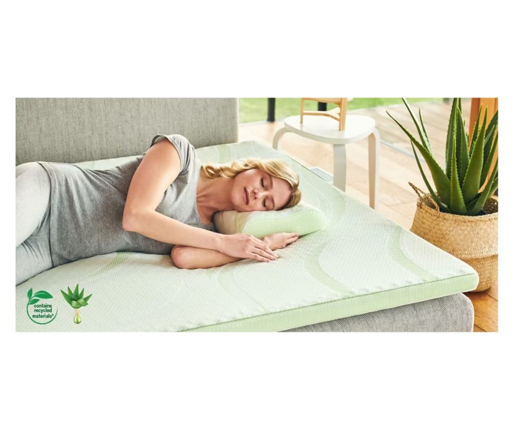 Dormeo Nature Aloe Vera II matracvd 110077554, 140x200 cm, 4 cm 3D  Orthocell hab, CleanEffect, AirX rendszer, csszsmentes - Vivre