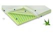 Saltea Top Dormeo Nature Aloe Vera II D110081467, 5cm, 90x200cm, spuma 3D Orthocell, CleanEffect, AirX System, Antiderapant, Alb