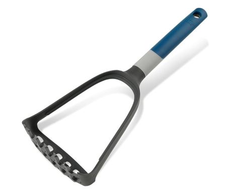 Преса за картофи Tasty 678066, 2в1, Мека Дръжка, 31 см, Пластмаса, Син