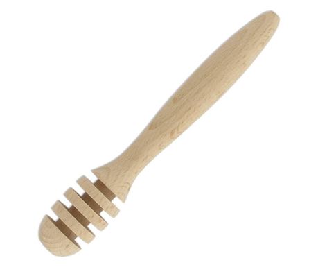 Ξύλινο κουτάλι Fackelman 30955, 17 cm, Οξιά, Κρεμαστό τρύπα, Καφέ