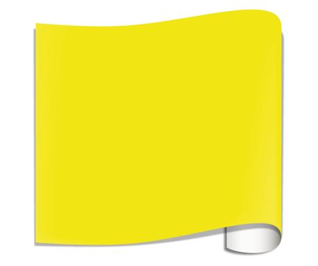Autocolant Oracal 641 mat galben lămâie 025, 2 m x 1 m