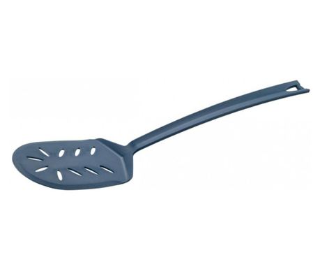 Шпатула за обръщане Tasty 678130, 36х9 см, Подходяща за уреди с незалепващо покритие, Топлоустойчива, Скосен ръб, Син