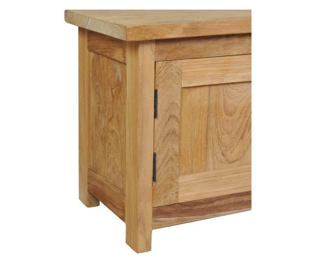 TV komoda od masivnog tikovog drva 120 x 30 x 40 cm