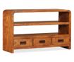 TV komoda, masivno drvo s sheesham završnom obradom, 90x30x55 cm