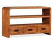 TV komoda, masivno drvo s sheesham završnom obradom, 90x30x55 cm