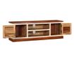 TV komoda od masivnog drva sheesham i manga, 120x30x40 cm