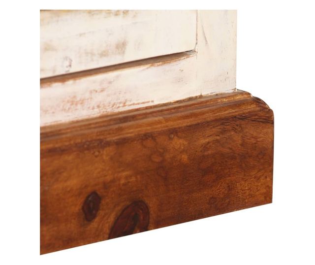 TV komoda od masivnog drva sheesham i manga, 120x30x40 cm