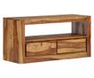 TV komoda od masivnog sheesham drveta, 80 x 30 x 40 cm