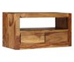 TV komoda od masivnog sheesham drveta, 80 x 30 x 40 cm