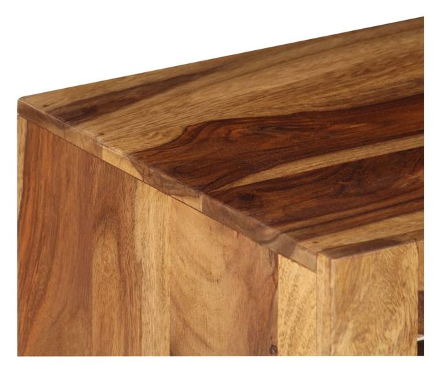 TV komoda od masivnog sheesham drveta, 80 x 30 x 40 cm