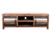 TV komoda, 120x35x40 cm, masivno drvo akacije