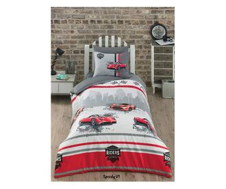 Egy személyes, Majoli Bahar Home Collection ágyneműgarnitúra, 100% renforcé pamutból, 144 TC, 3 részes, Speedy