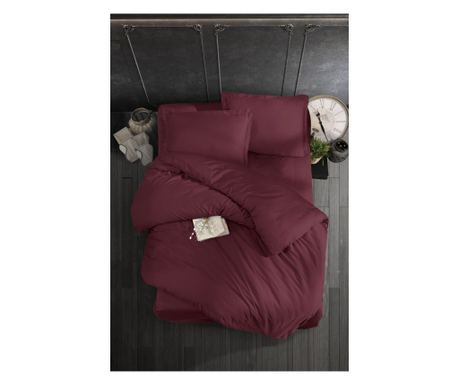 Dvostruki set posteljine, Story Home, 100% satenski pamuk, 210 TC, 4 komada, Cowhide