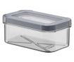 Recipient depozitare cu capac gri 0.6L, AMBITION Optimo