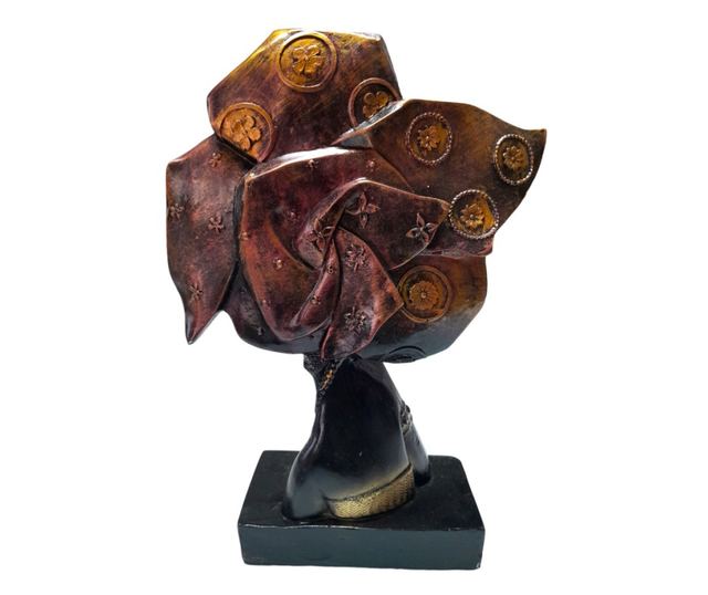 Statueta decorativa, Africana, 33 cm, LP003