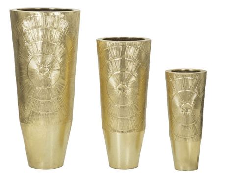 Suport pentru vaze Goldely set 3 bucăți cm ø 50,8x114,9-40x92,7-29,8x70,5