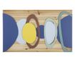 Zidna umjetnost Woody Blue 80 cm thumbnail 1