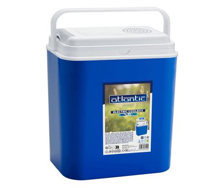 Cutie frigorifica ATLANTIC, 18 litri, activa, 12V, racire, fara BPA, albastru