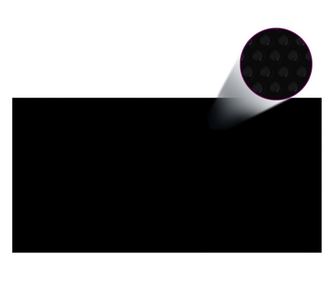 Medencefólia, fekete, 975 x 488 cm, PE