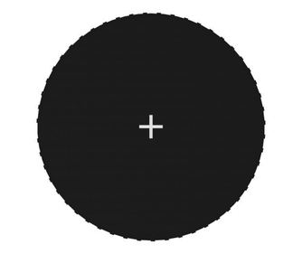 3,05m kulatá trampolína, černá