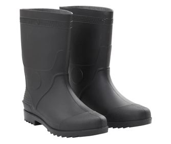 Cizme de ploaie, negru, PVC, marime 44