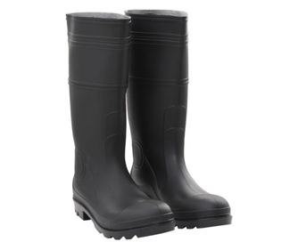 Cizme de ploaie, negru, PVC, marime 45