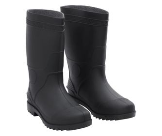 Cizme de ploaie, negru, PVC, marime 43