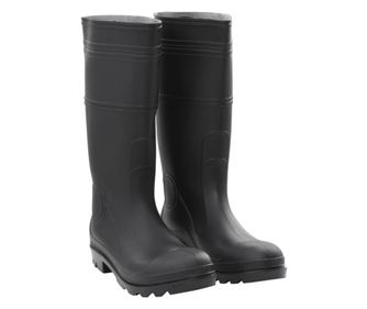 Cizme de ploaie, negru, PVC, marime 44