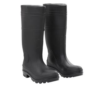Cizme de ploaie, negru, PVC, marime 39