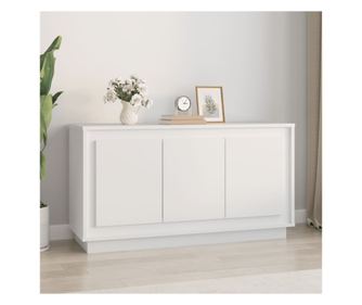 Ormarić, bijeli, 102x35x55 cm, konstruirano drvo