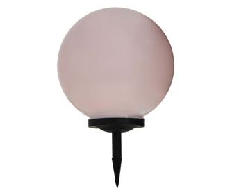 Lampă solară de exterior cu LED, 40 cm, RGB, sferic
