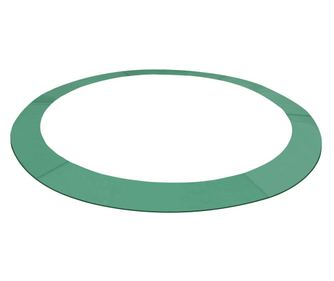 4,26m kulatá trampolína ochranná podložka, zelená, PE