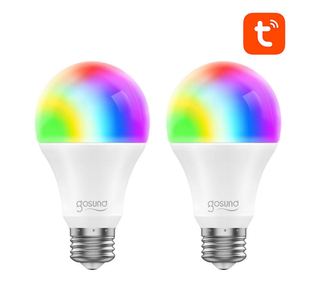 GOSUND 2 KUSŮ CHYTRÉ LED ŽÁROVKY ZÁVITEM ZMĚNA BAREV BARVY