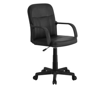Scaun birou, negru, AYLA NEW, Sani,  55 x 59,5 x 89-101 cm