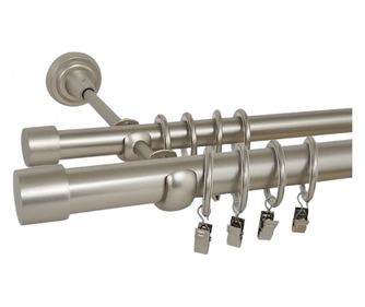 Kettős DOP dupla 25/19 galéria - matt króm